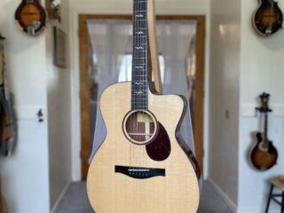 Eastman OM with Quilted Sapele